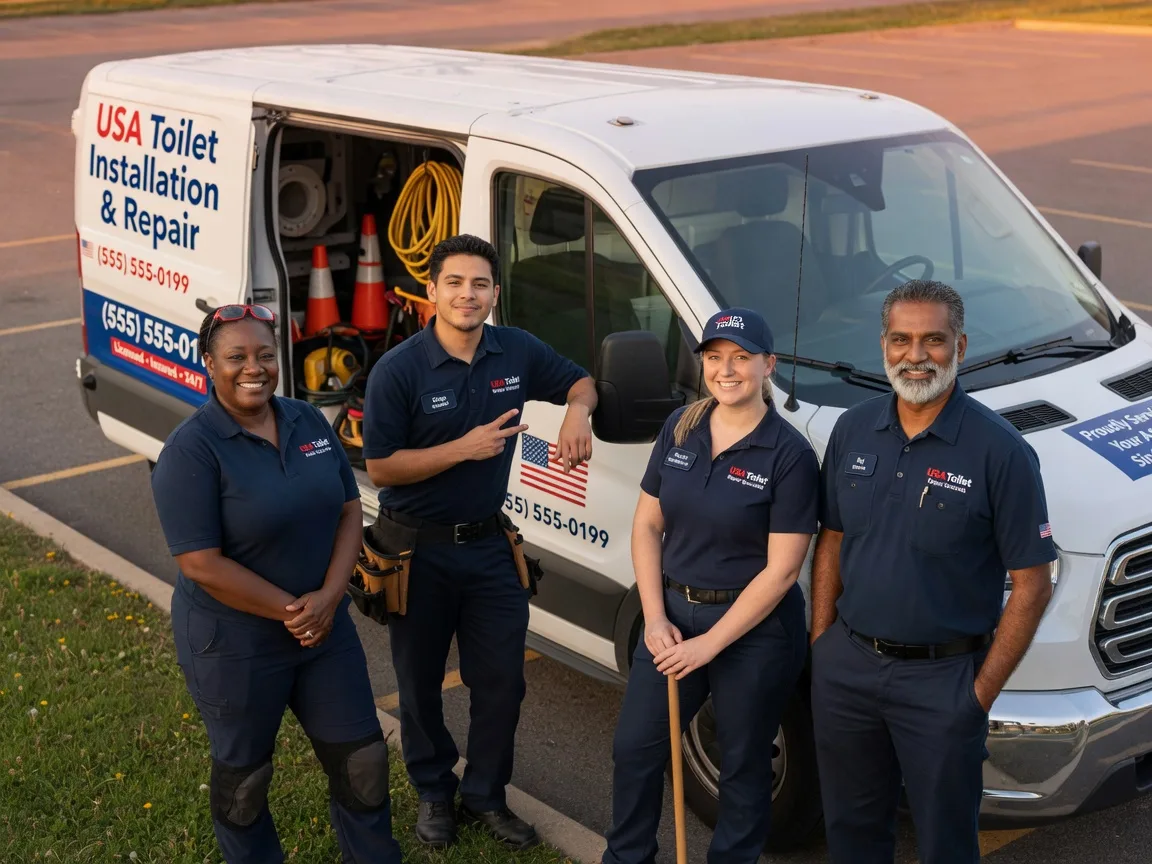 Toilet Installation company in Geff, IL